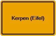 Grundbuchauszug Kerpen (Eifel)